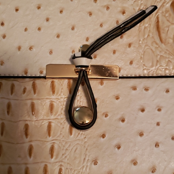 Womens Le Miel imitation ostrich cross body - Picture 4 of 6